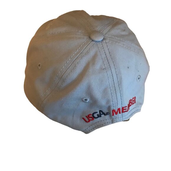 US Open Golf Pebble Beach 2019 Blue Adjustable Strapback Hat Cap USGA Member - Picture 4 of 6